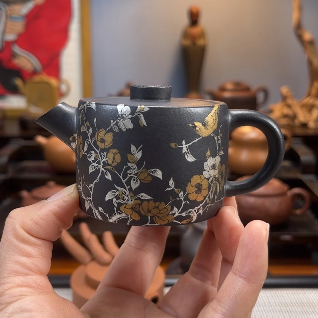 紫砂茶具半手工制作