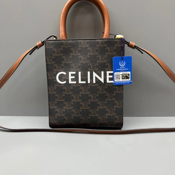 95新 Celine/思琳 老花凯旋门mini琴谱包 尺寸17*20 SV16613
