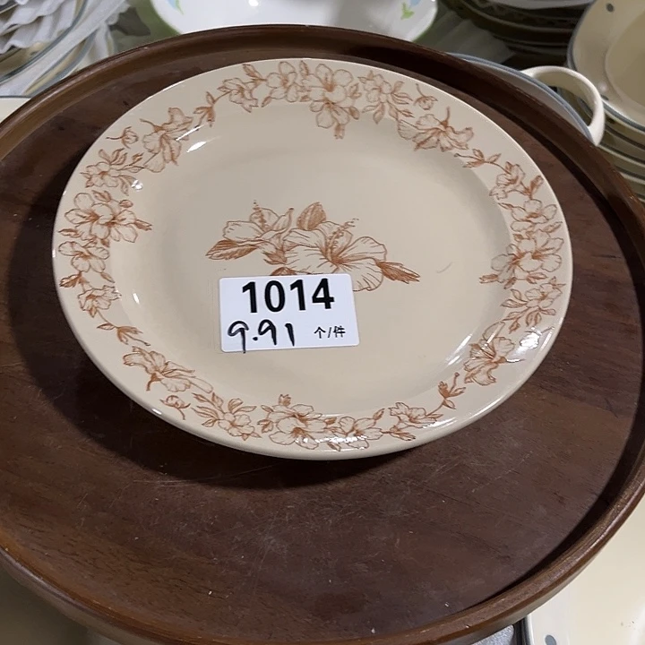 瓷微瑕外贸餐具1014