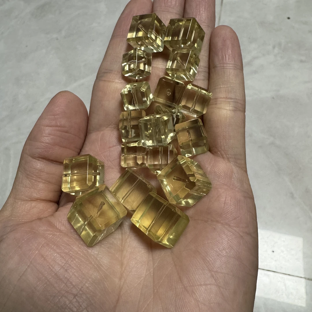 全净黄水晶方糖单颗价