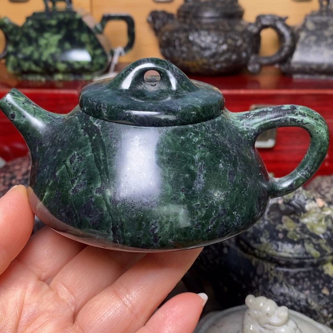 藏玉药王石福利款石瓢壶160cc