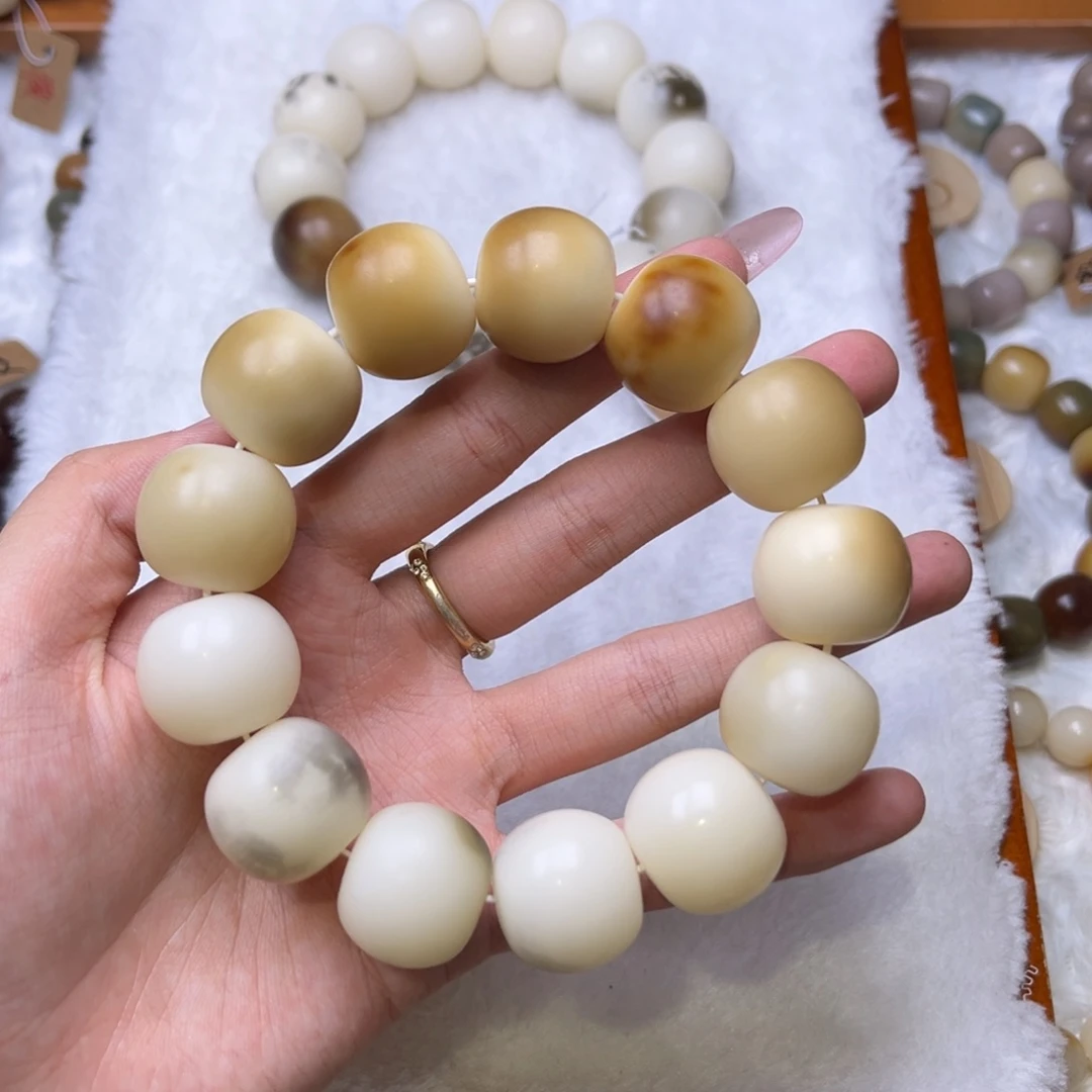 手串菩提根/象牙果卡21苹果微瑕