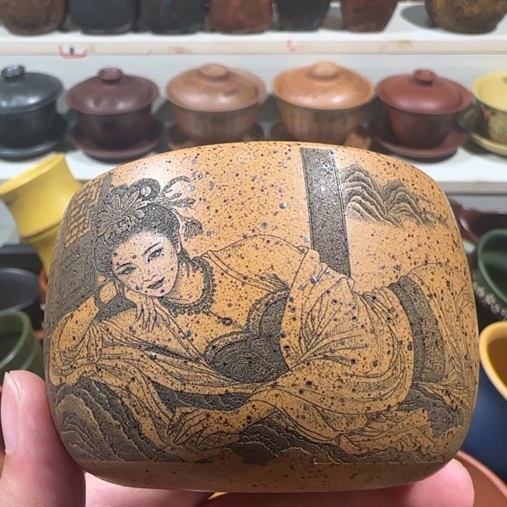 茶杯紫砂全手工紫砂