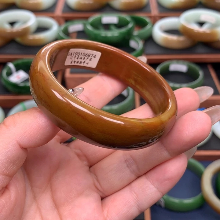 和田玉59圈口未镶嵌谢*