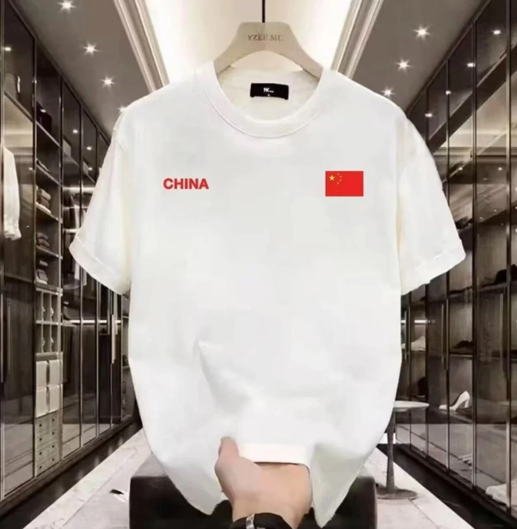 免烫T恤通用经典上衣夏季文化衫圆领常规款短袖