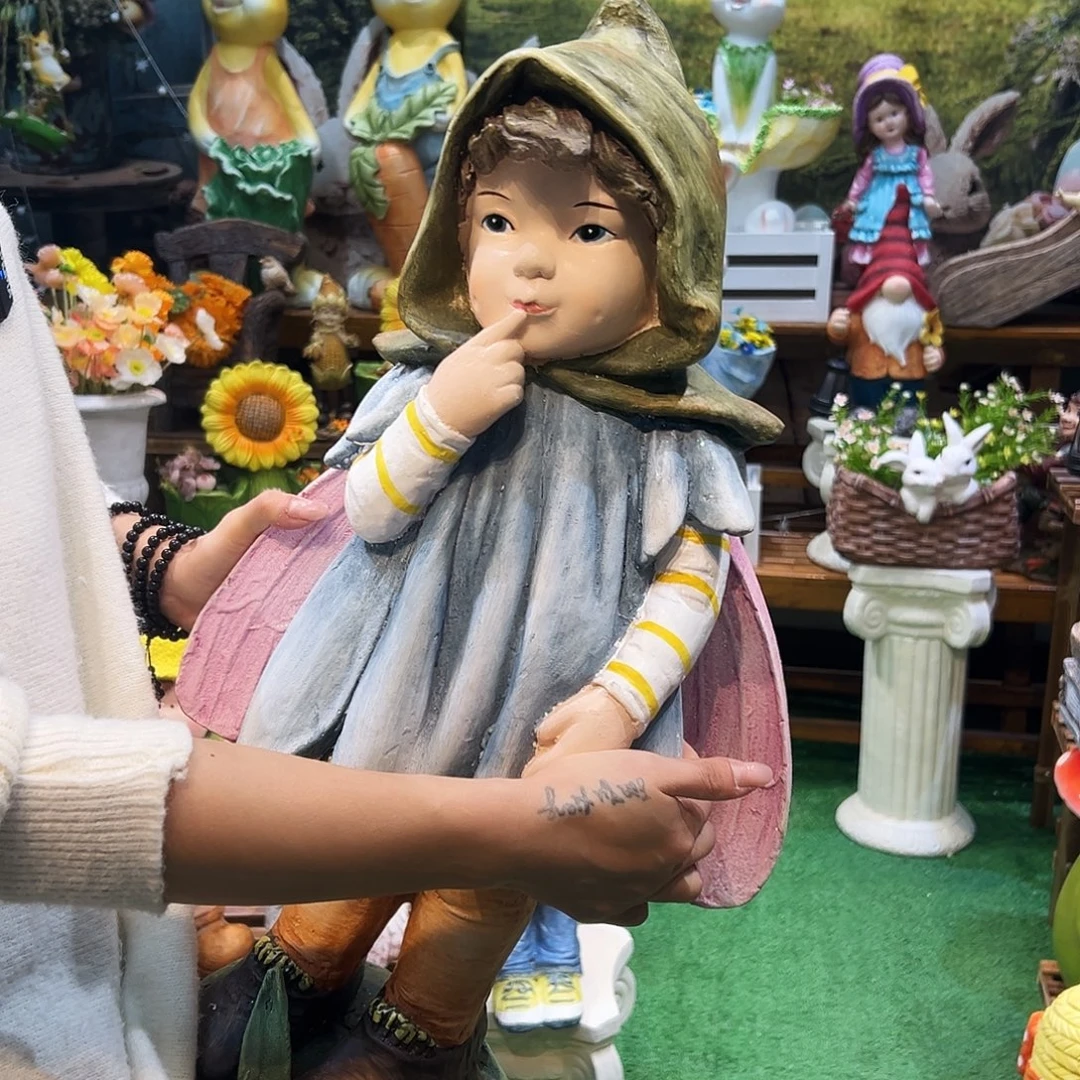 花园摆件红红火火