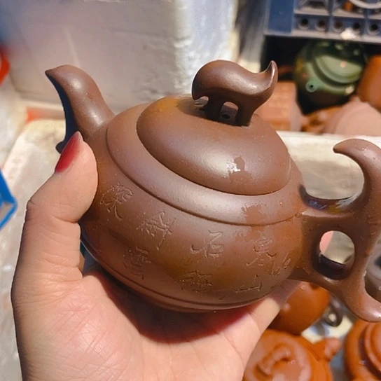 全手工制作宜兴紫砂壶