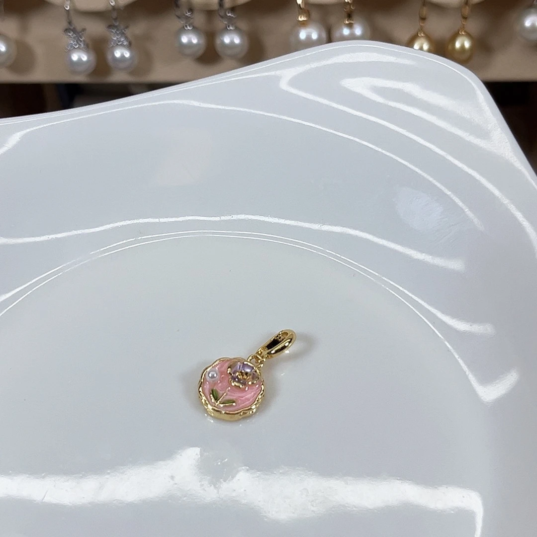 银S925镶嵌颈饰淡水珍珠