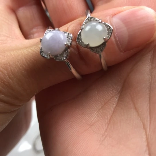 蓉***儿翡翠未镶嵌戒指缅甸