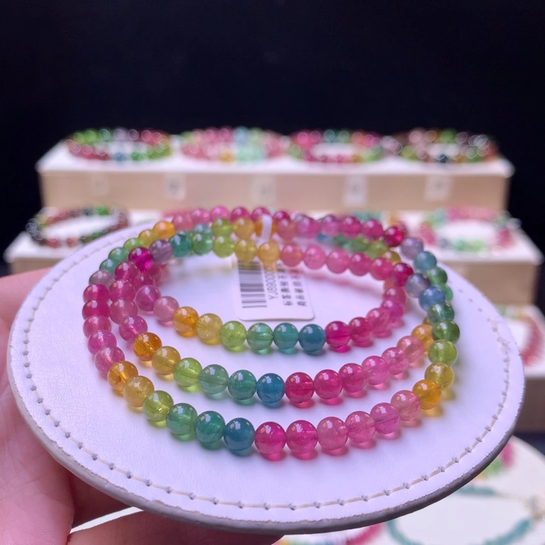 未镶嵌手链碧玺碧玺