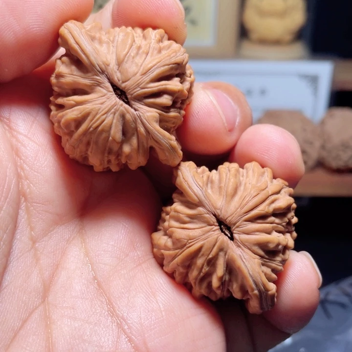 文玩核桃把件汉高楼38尺