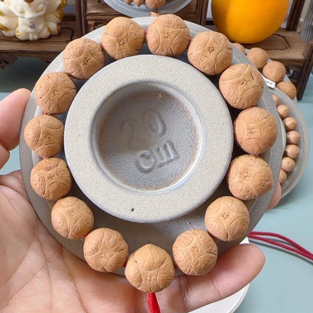 手串凤眼菩提17mm麒麟放漏0@710