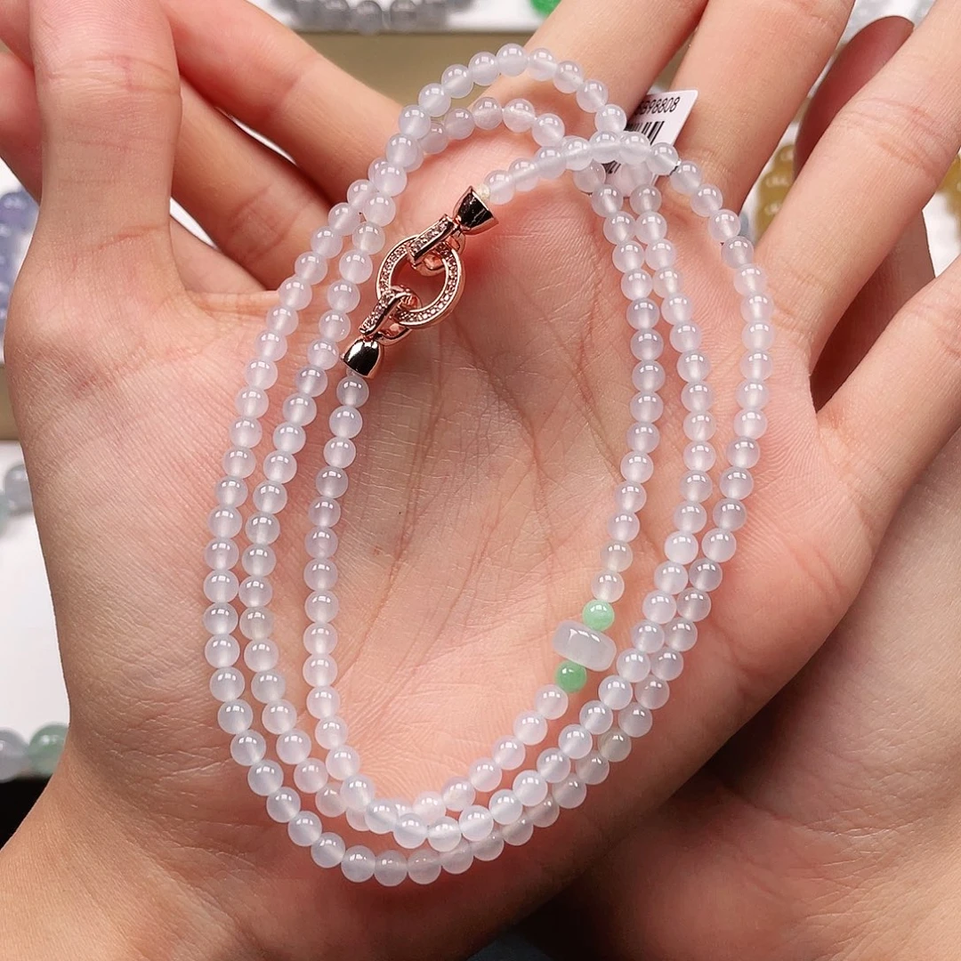 未镶嵌手串翡翠未镶嵌手链翡翠卡4