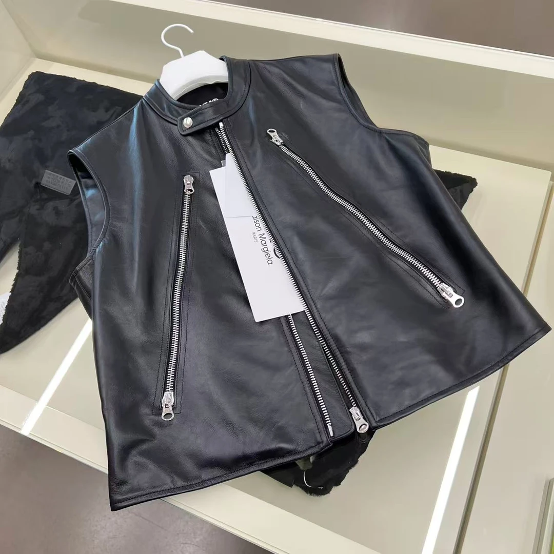 未使用 Maison Margiela/梅森马吉拉 /七七/皮马甲