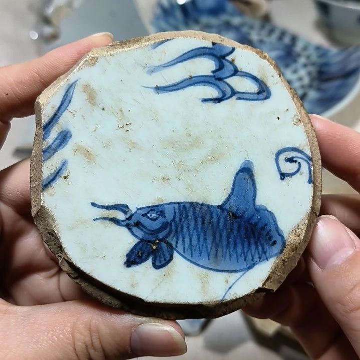 摆件瓷片瓷片瓷片瓷片