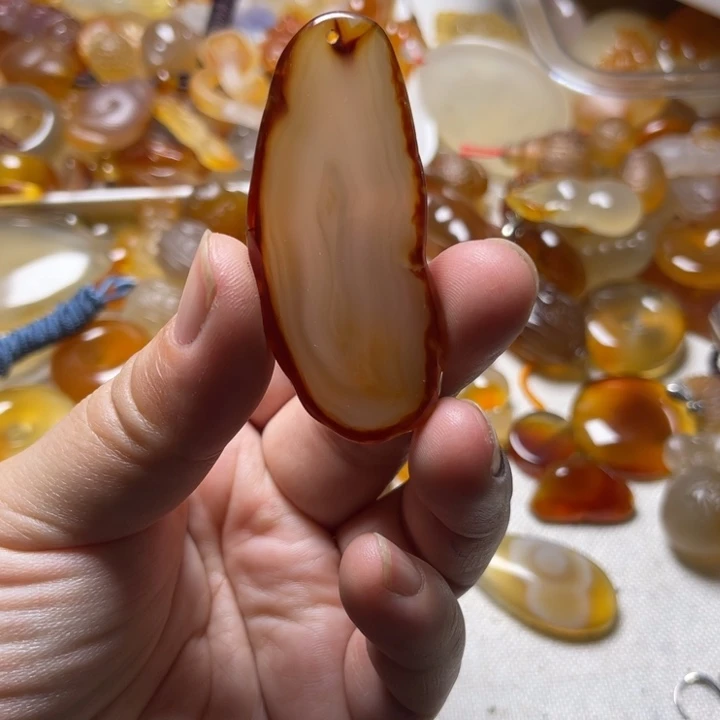 玛瑙/玉髓颈饰未镶嵌晓**～004