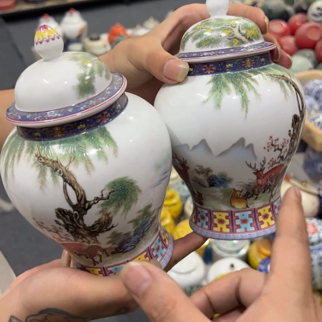 【闪购商品】瑕疵福利品陶瓷茶叶罐