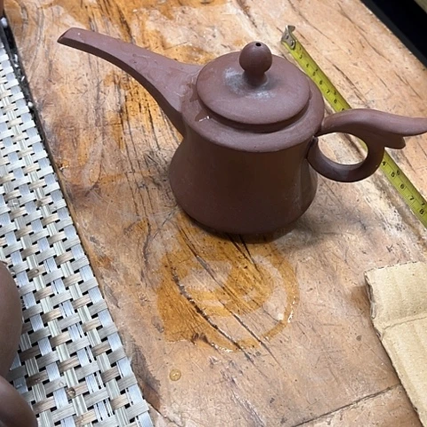 微瑕，不能明火，泡茶壶180毫升飞仙壶