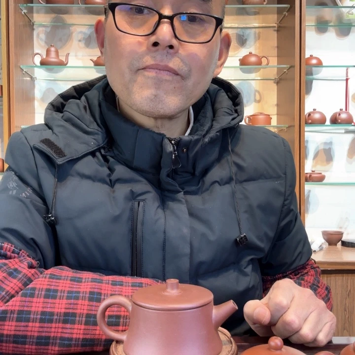 茶壶紫砂半手工云柱壶底槽清料