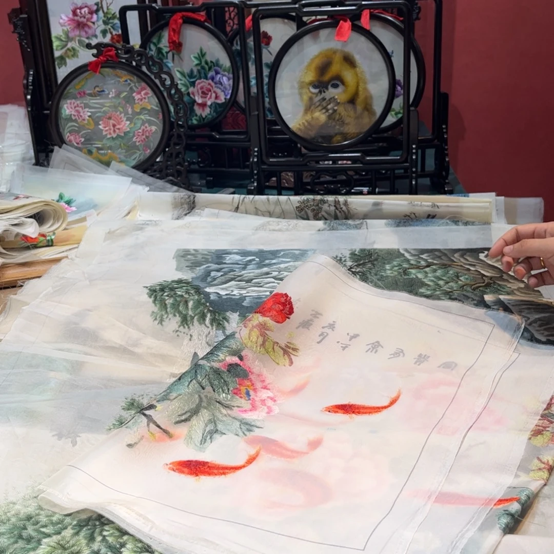 A***天织绣纯手工制作方法大全集
