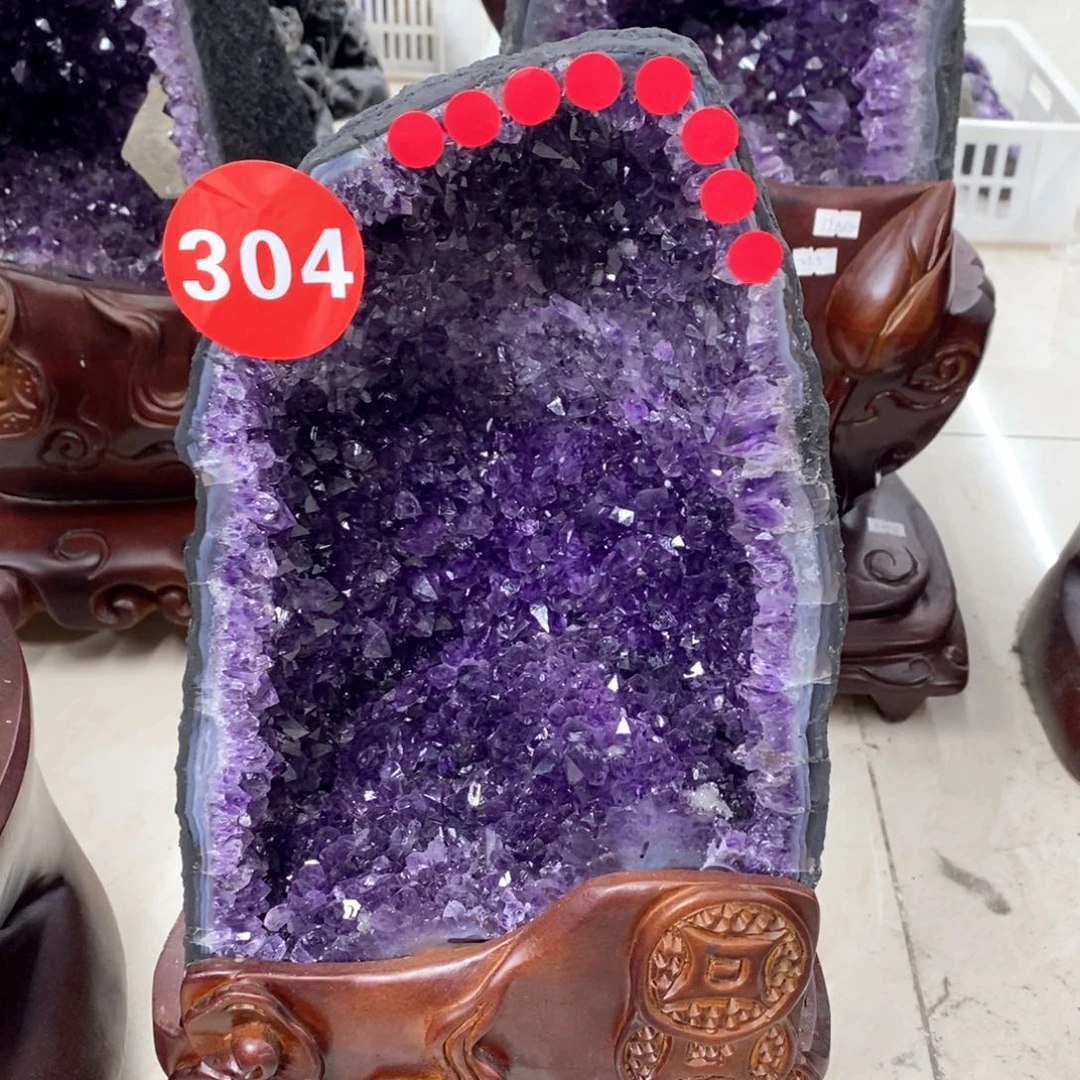 紫晶大型摆件（非配饰）未镶嵌