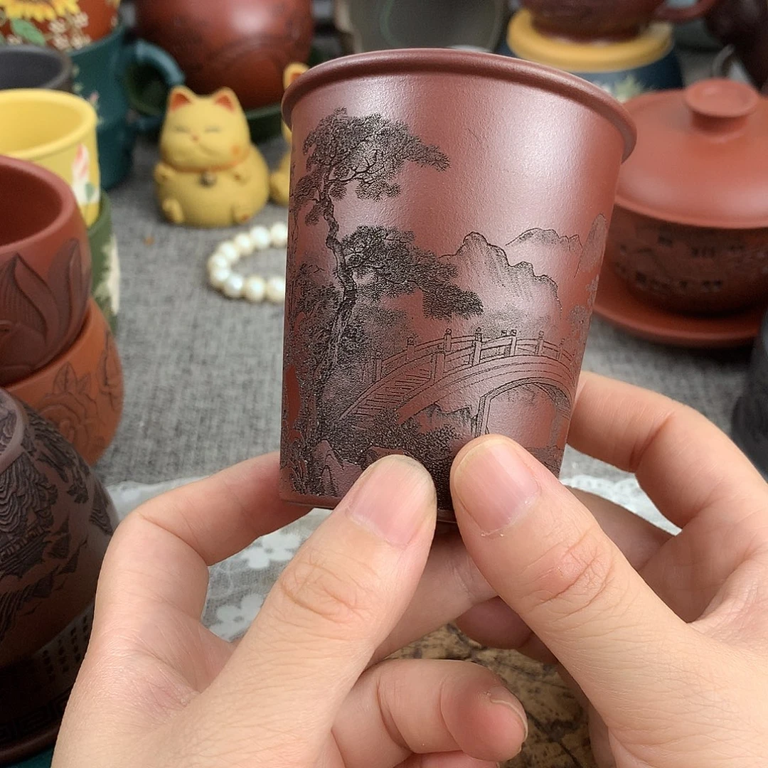 茶杯紫砂高端主人杯
