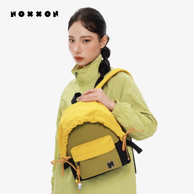 NOXXON双肩包小众背包大容量户外通勤大学生书包轻便旅行包NS0054
