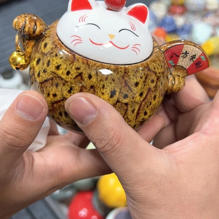 茶叶罐陶瓷家用储物罐轻微瑕疵品介意勿拍