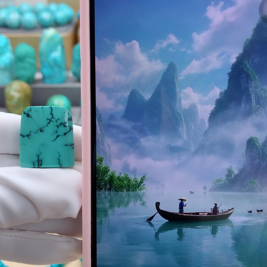 未镶嵌绿松石挂件