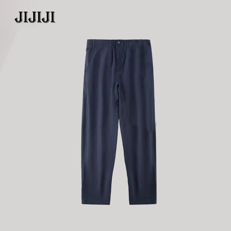 2024新款美式户外工装机能软壳冲锋裤时尚宽松百搭高街休闲男裤