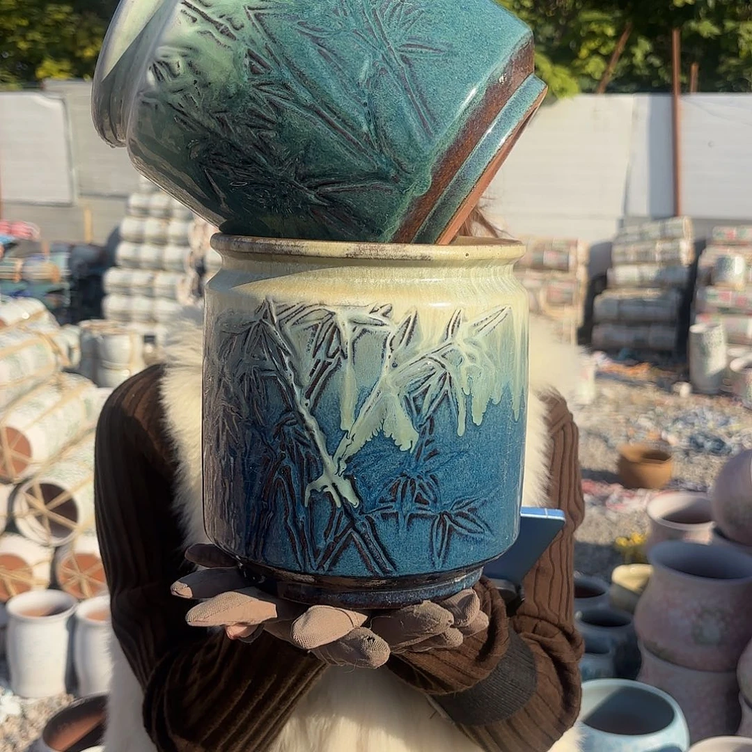 蓝加绿两个竹节18*20