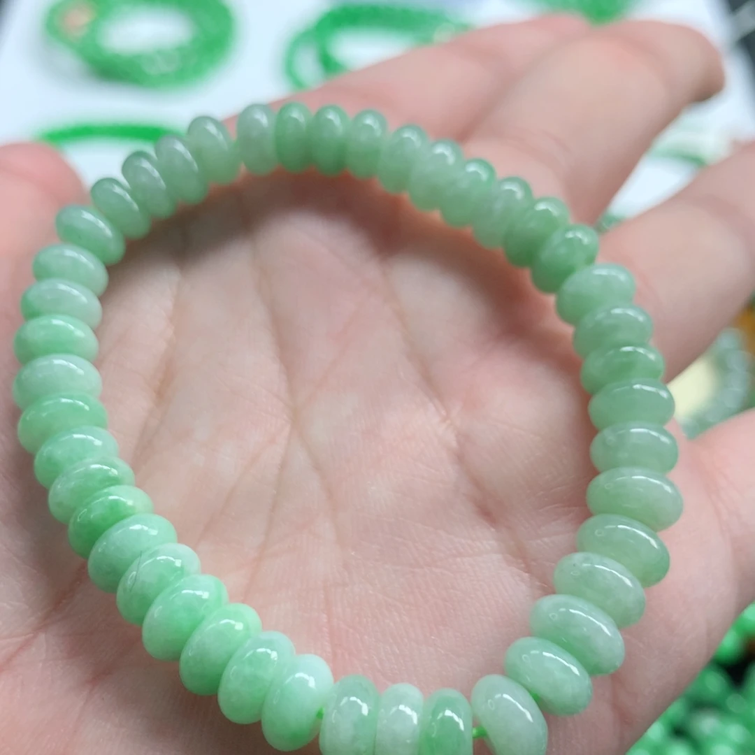 未镶嵌手链翡翠翡翠