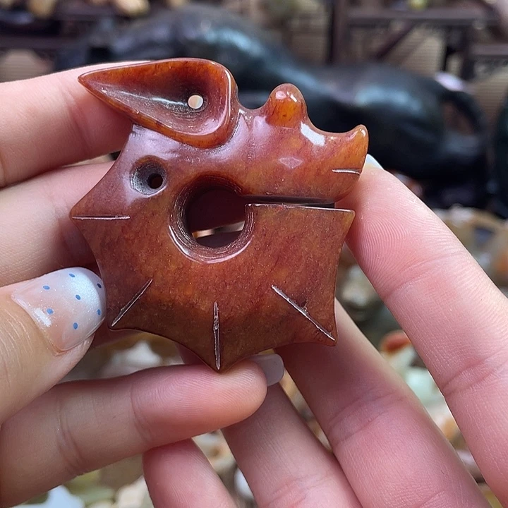 和田玉（糖玉）未镶嵌挂件