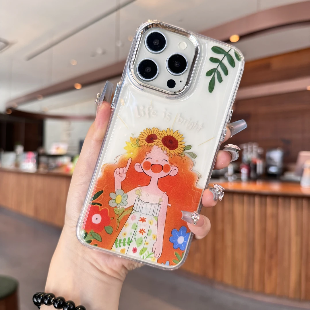 【适用苹果/华为/oppo/vivo/小米】 coco酱tpu滴胶电镀防摔手机壳