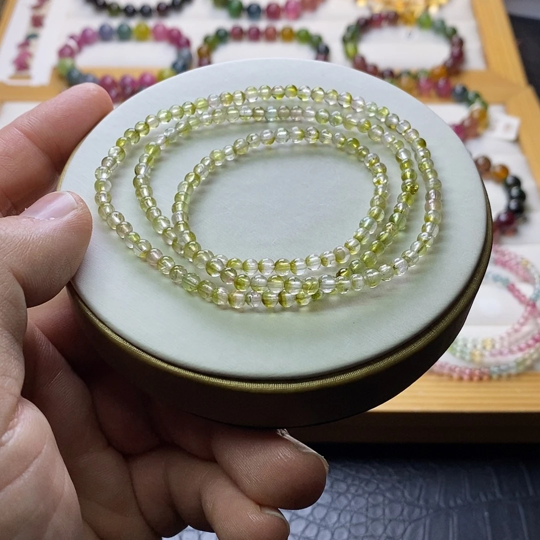 未镶嵌碧玺手链碧玺