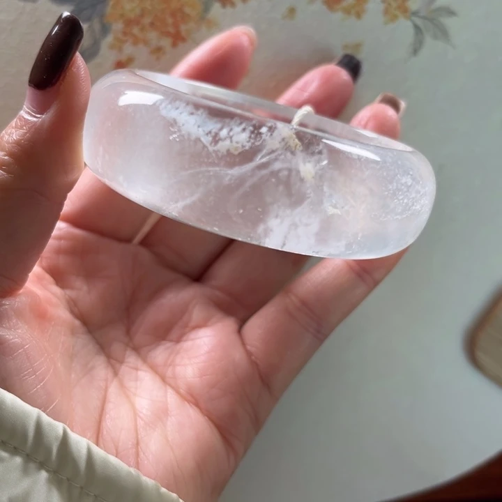 石英质玉未镶嵌手镯53-54