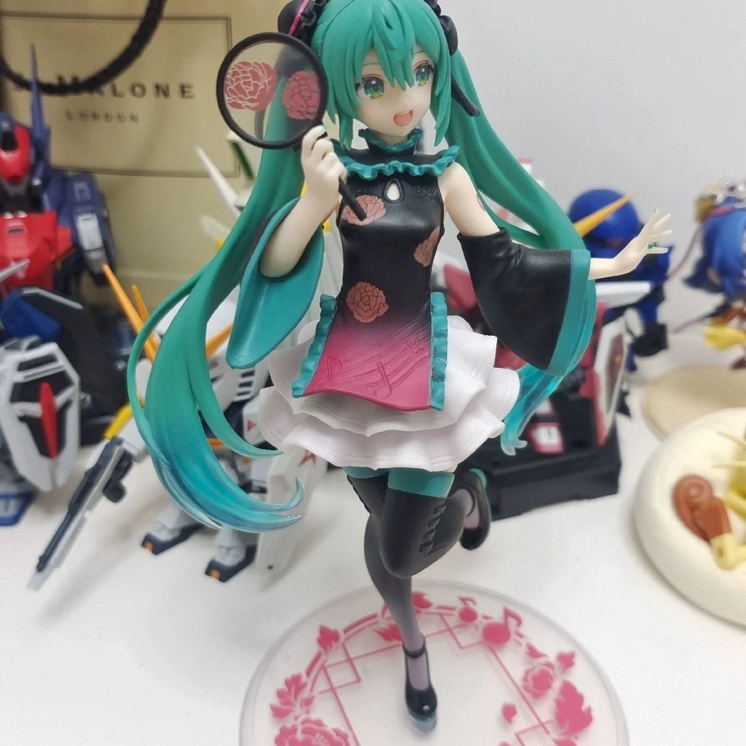 旗袍国风初音未来手办摆件/19cm