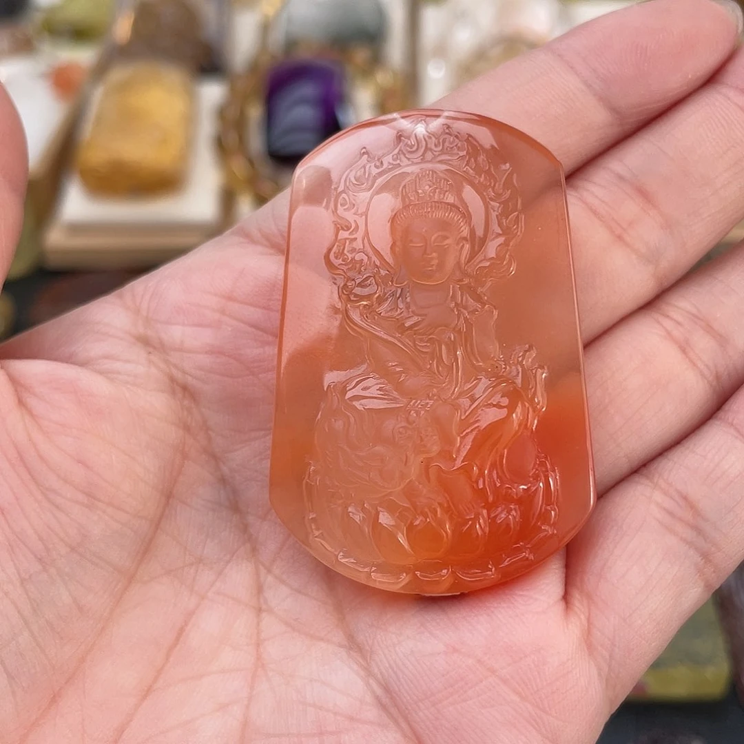 水晶颈饰未镶嵌定制