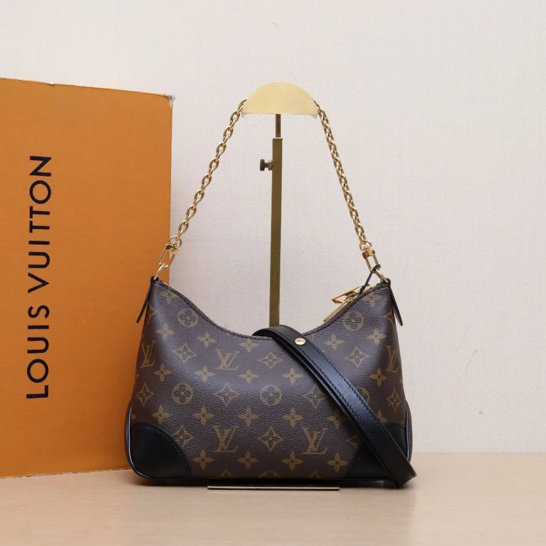 95新 LouisVuitton/路易威登 【娇】牛角斜跨包 芯片 P225580664