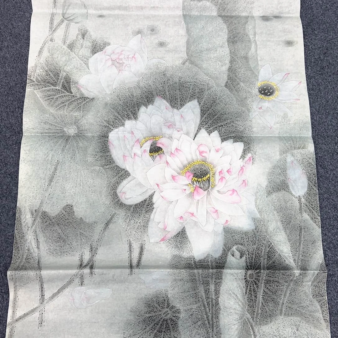 国画宣纸国画纯手绘作品