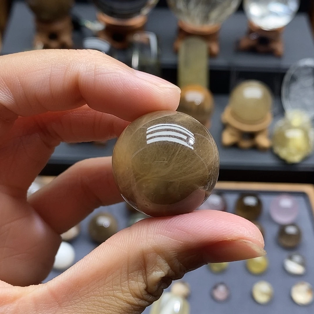 兔毛球球未镶嵌水晶丑*