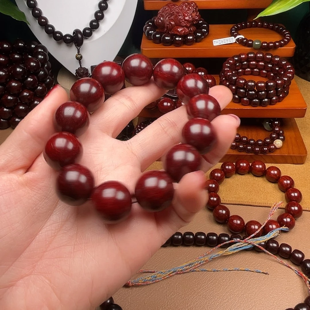 飛***蚁小叶紫檀手串/手链原汁原味1.8