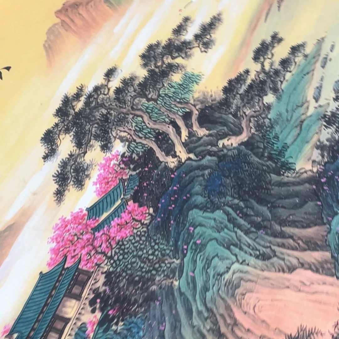 国画老师手笔手绘作品Y