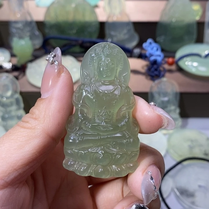 岫玉吊坠未镶嵌吊坠