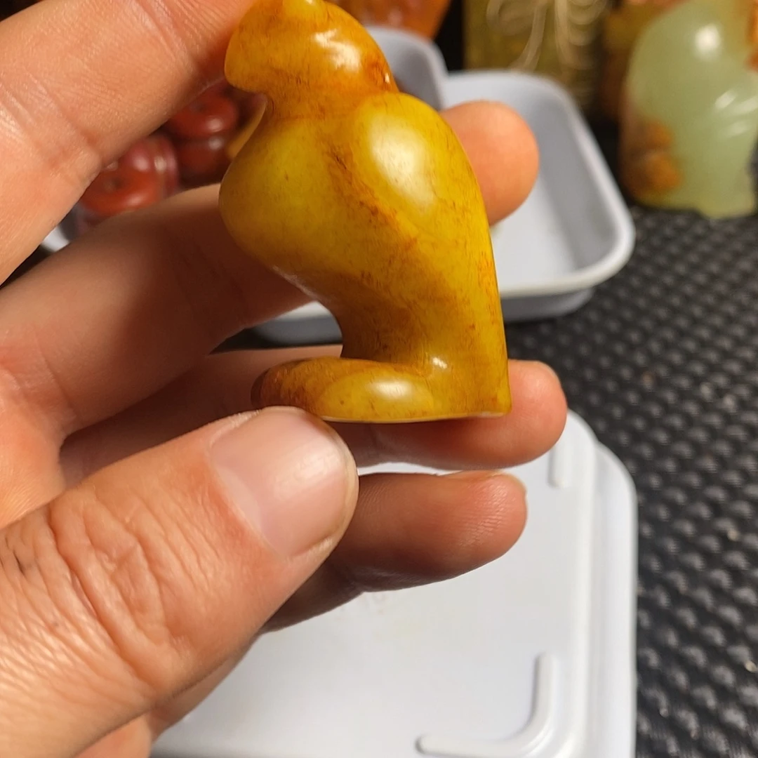 蛇纹石玉合金颈饰