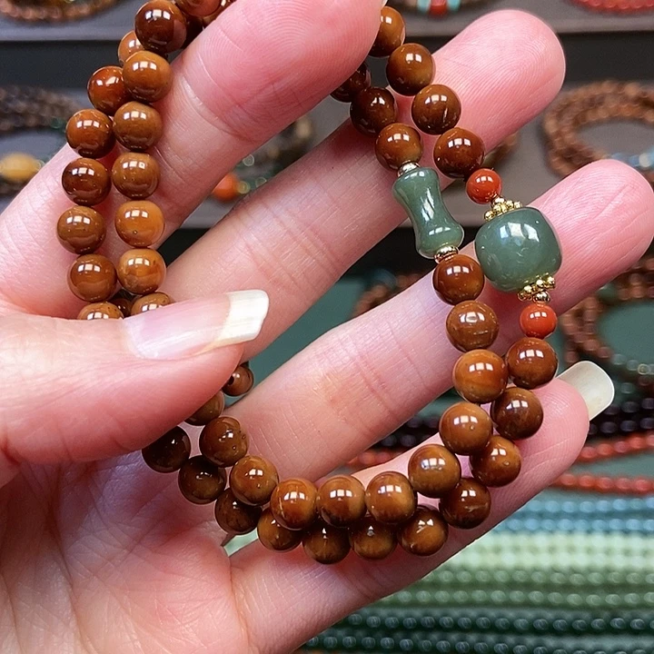 未镶嵌库克手串0.6