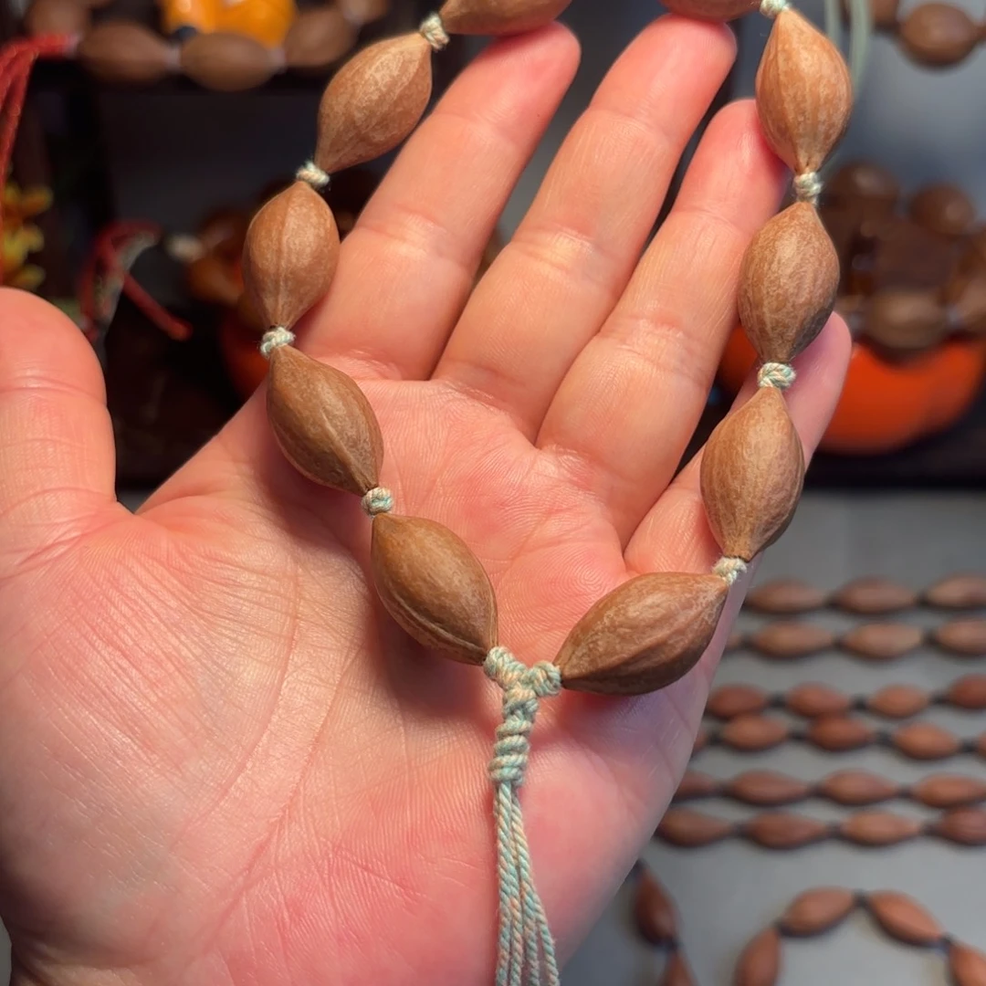 橄榄核手串/手链梧***树精品老油核13尺寸手串