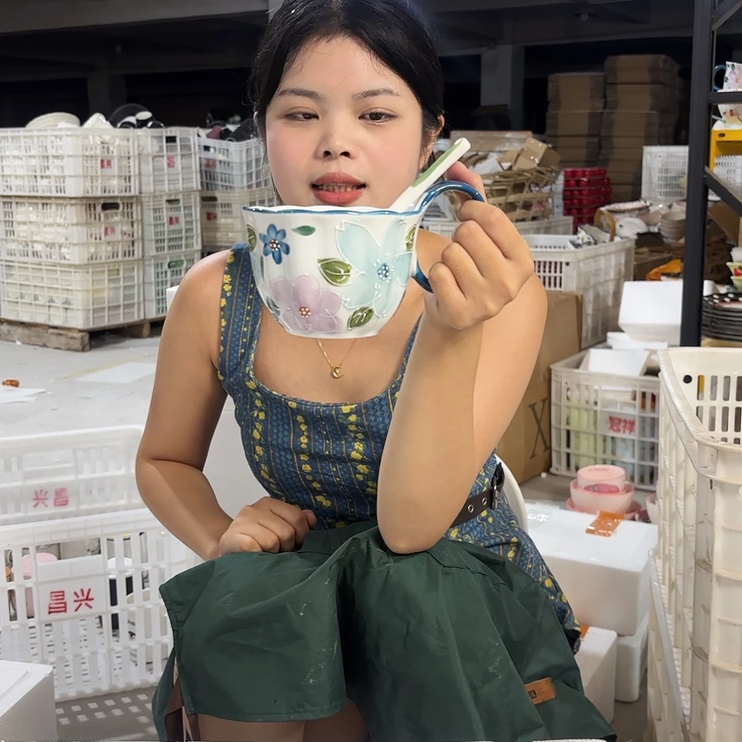 瓷微瑕陶瓷餐具釉下彩