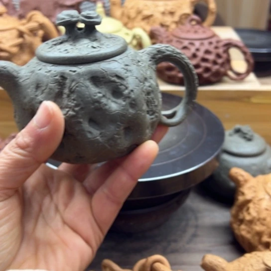 紫砂茶案开***店全手工制作
