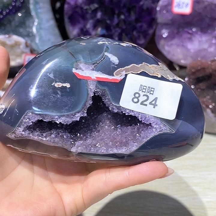 紫晶大型摆件（非配饰）未镶嵌